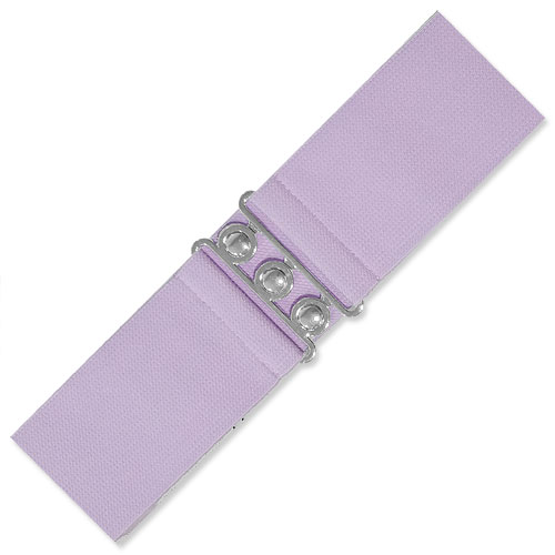 Lavender elastic cinch belt 70mm wide XS-2XL Lavender elastic cinch belt 70mm wide XS-2XL