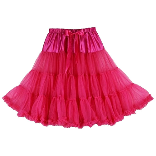 Hot pink super-soft rock 'n' roll rockabilly petticoat Hot pink super-soft rock 'n' roll rockabilly petticoat