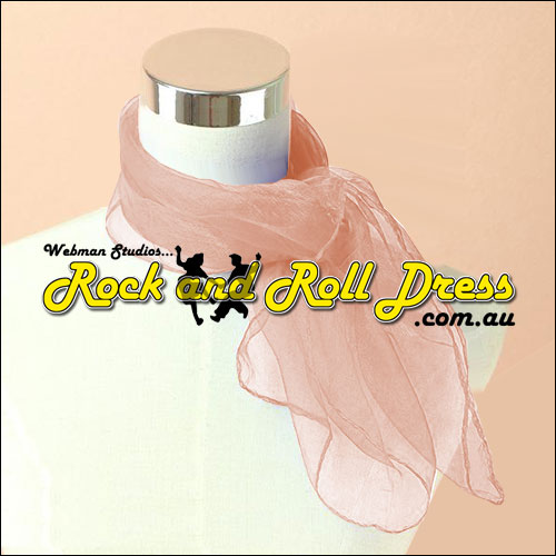 Salmon 50s rock and roll scarf Salmon 50s rock and roll scarf