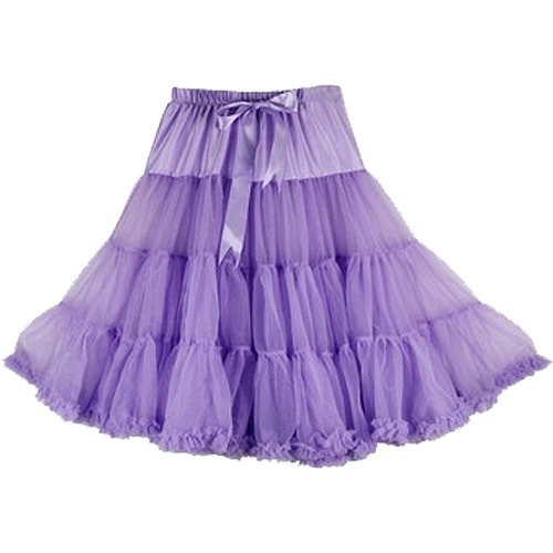 Lavender super-soft rock 'n' roll rockabilly petticoat Lavender super-soft rock 'n' roll rockabilly petticoat