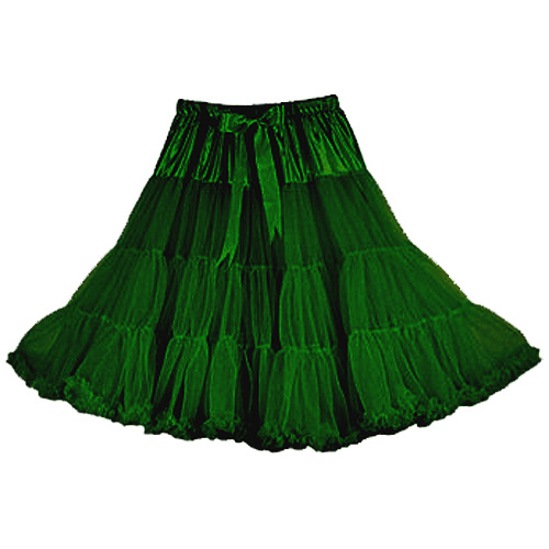 Emerald super-soft rock 'n' roll rockabilly petticoat Emerald super-soft rock 'n' roll rockabilly petticoat