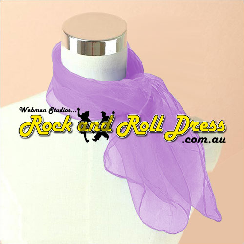 Lavender 50s rock and roll scarf Lavender 50s rock and roll scarf