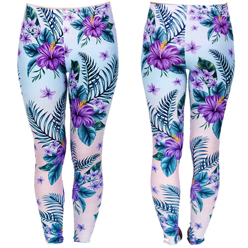 Zahora hibiscus leggings Zahora hibiscus leggings