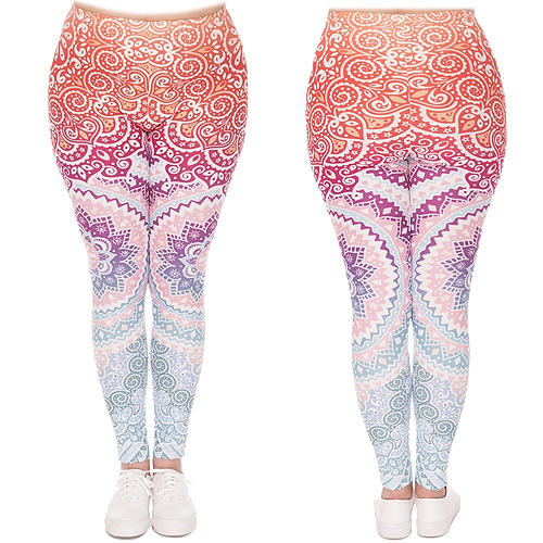 Zahora mandala leggings plus size Zahora mandala leggings plus size