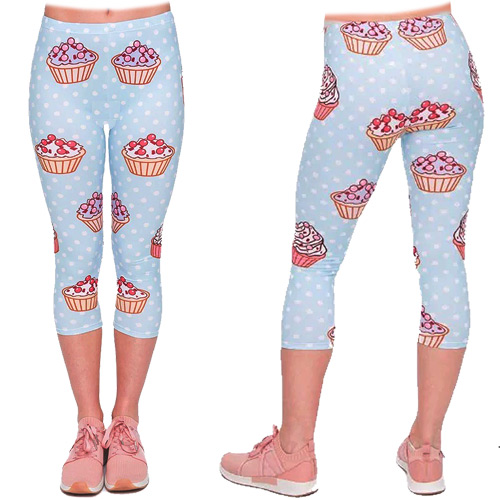 Zahora cupcake leggings capri Zahora cupcake leggings capri
