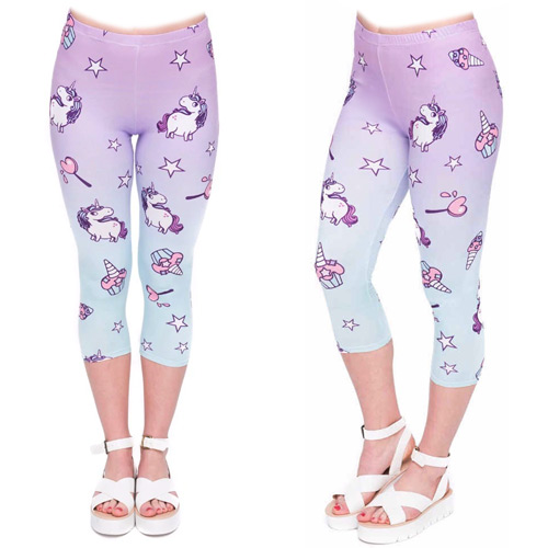 Zahora unicorn leggings capri Zahora unicorn leggings capri