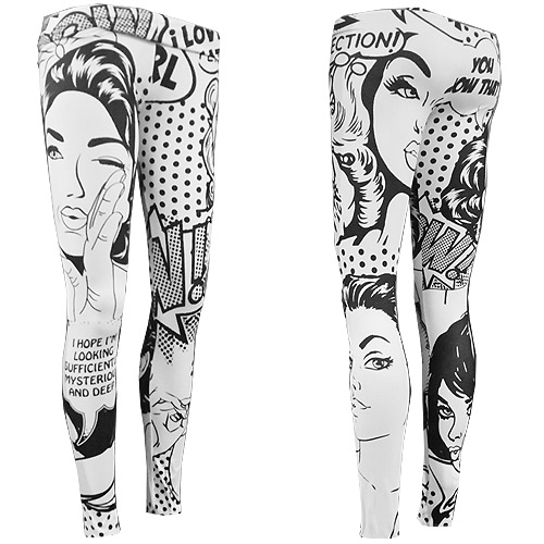 Zahora girl power leggings Zahora girl power leggings