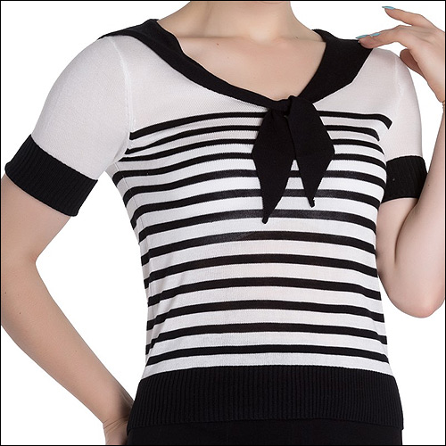 Hell Bunny Coco top in sizes XS-XL Hell Bunny Coco top in sizes XS-XL