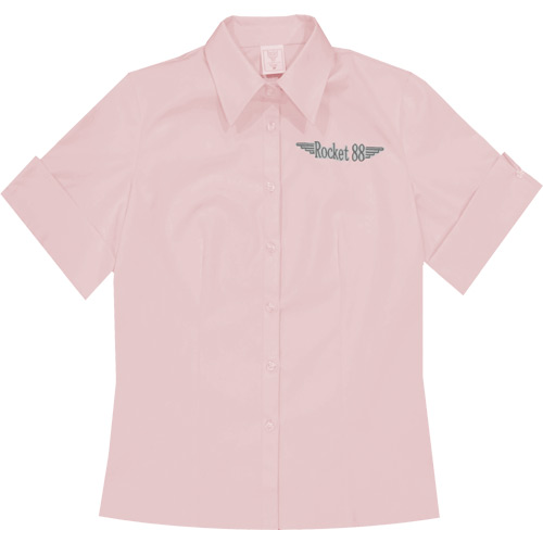 Rocket 88 pastel pink Rockabilly Rosie women's workshirt S-4XL Rocket 88 pastel pink Rockabilly Rosie women's workshirt S-4XL