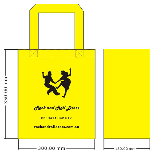 Rock and roll dress dance shoe bag Rock and roll dress dance shoe bag