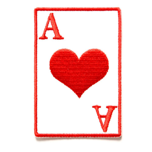 Ace of hearts patch