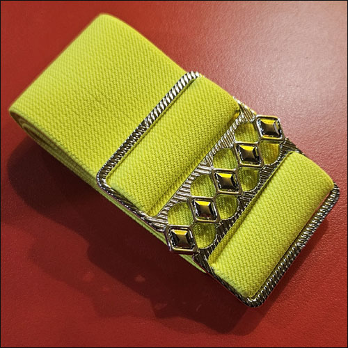Lime elastic cinch belt 50mm wide fits up to 130cm waist Lime elastic cinch belt 50mm wide fits up to 130cm waist