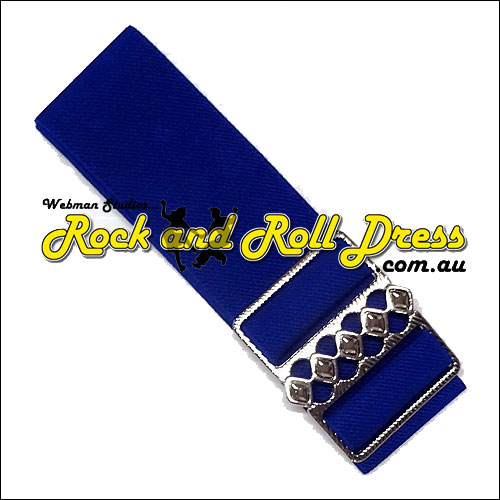 Royal elastic cinch belt 50mm wide fits up to 130cm waist Royal elastic cinch belt 50mm wide fits up to 130cm waist
