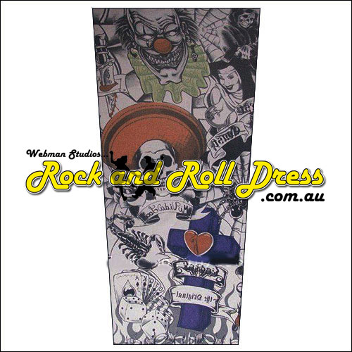 Day of the Dead rock and roll tattoo sleeve Day of the Dead rock and roll tattoo sleeve