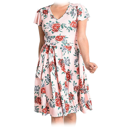 Hell Bunny Abigail rose dress in sizes XS-4XL Hell Bunny Abigail rose dress in sizes XS-4XL