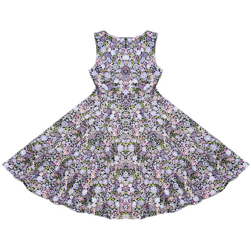 Rhiannon Lee vintage purple floral dress in childrens sizes 4-12 Rhiannon Lee vintage purple floral dress in childrens sizes 4-12