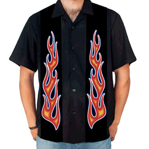 Rocket 88 dual hot rod flame rock 'n' roll bowling shirt S-4XL Rocket 88 dual hot rod flame rock 'n' roll bowling shirt S-4XL