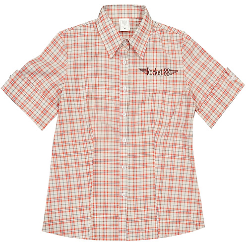 Rocket 88 Rockabilly Rosie red women's workshirt S-4XL Rocket 88 Rockabilly Rosie red women's workshirt S-4XL