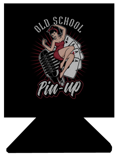 Rocket 88 Old School Pinup drink cooler stubby holder Rocket 88 Old School Pinup drink cooler stubby holder
