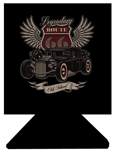 Rocket 88 Legendary Route 66 drink cooler stubby holder Rocket 88 Legendary Route 66 drink cooler stubby holder